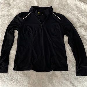 1/4 zip work out top
